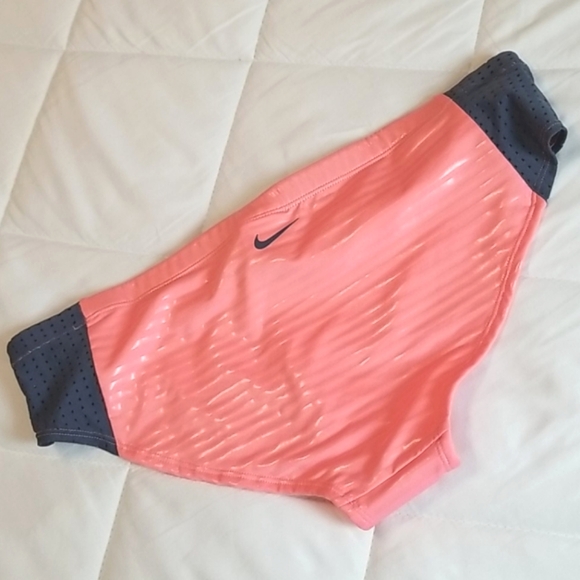 New Nike Perforated Stripe Bikini Bottom - Picture 9 of 10
